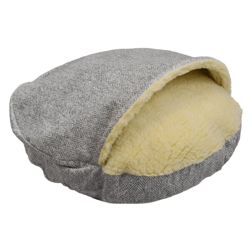 Snoozer Luxury Orthopedic Cozy Cave Pet Bed, Showdog Collection, Small - Palmer Dove