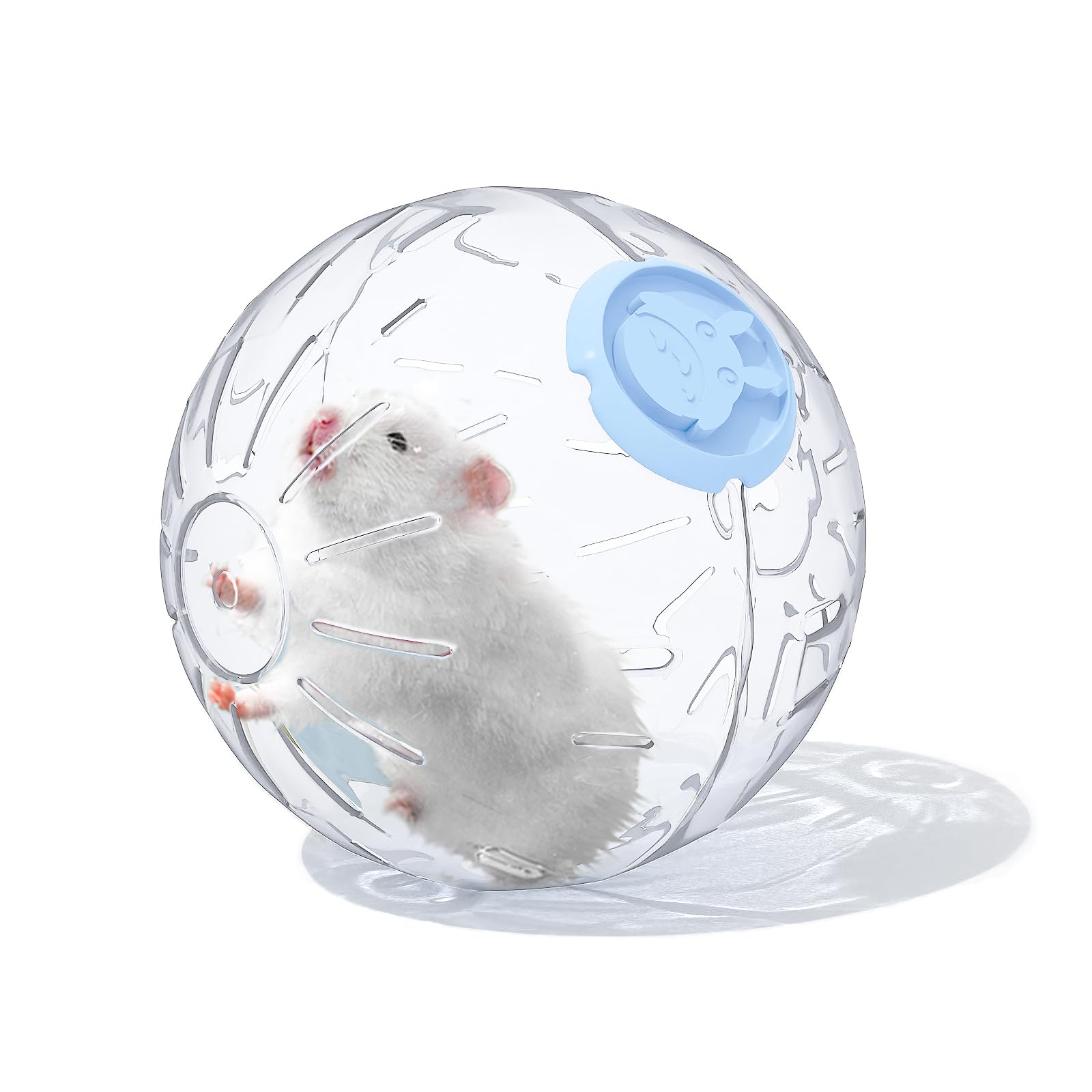 7.9 Inch Hamster Ball, Exercise Toys, Running Ball, Clear Plastic Balls, Large Space, Easy To Clean, Hamster Cage Accessories, F