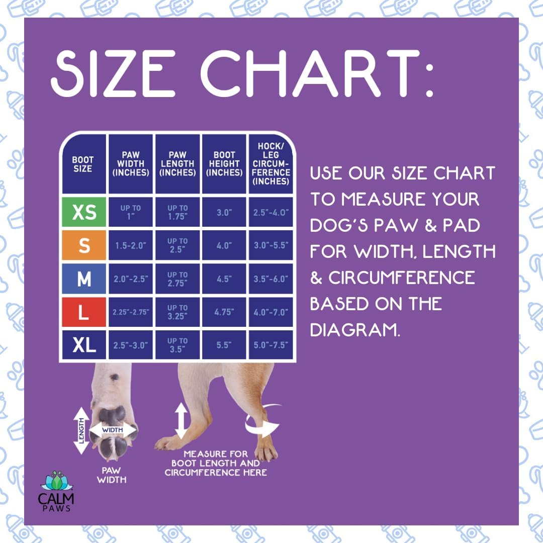 Calm Paws Recovery Boot And Paw Protector (Large)