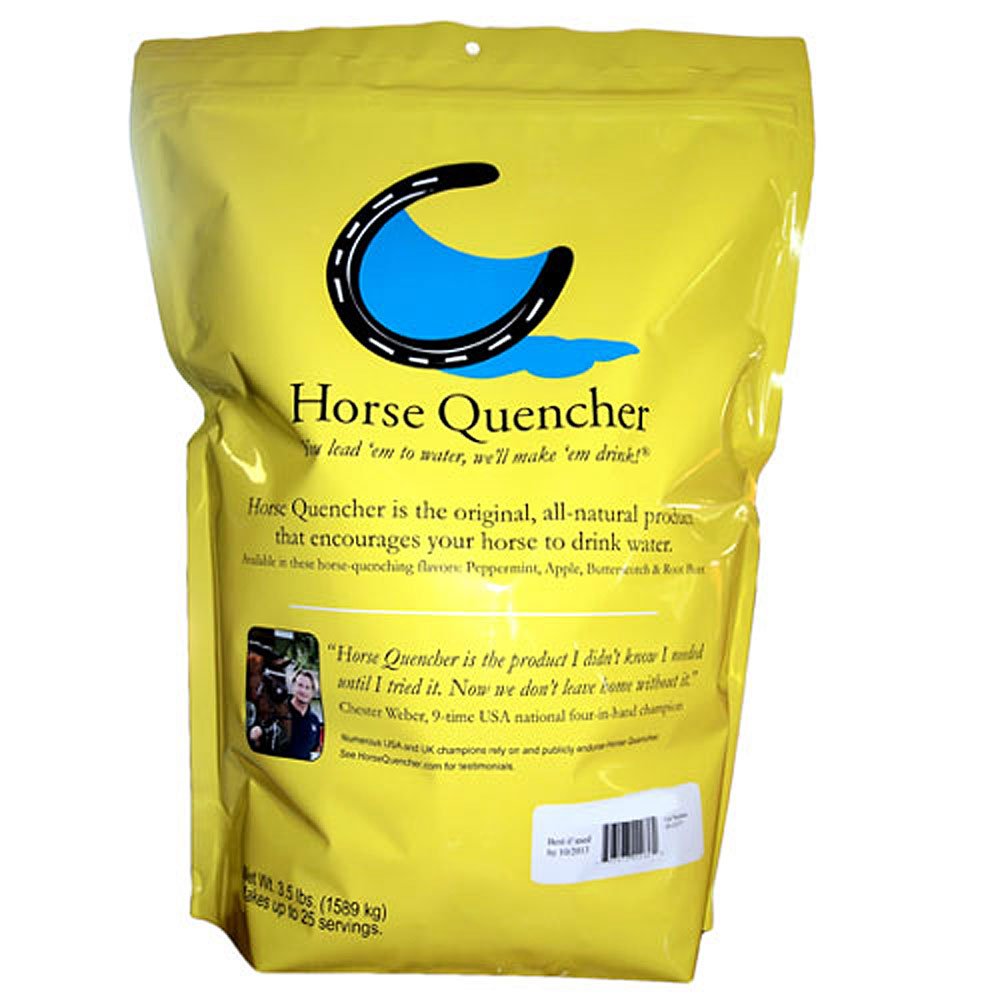Horse Quencher Horse Hydration Supplement Treat, Thirst Quencher for Horses, All-Natural Grains for Equestrians and Horse Owners