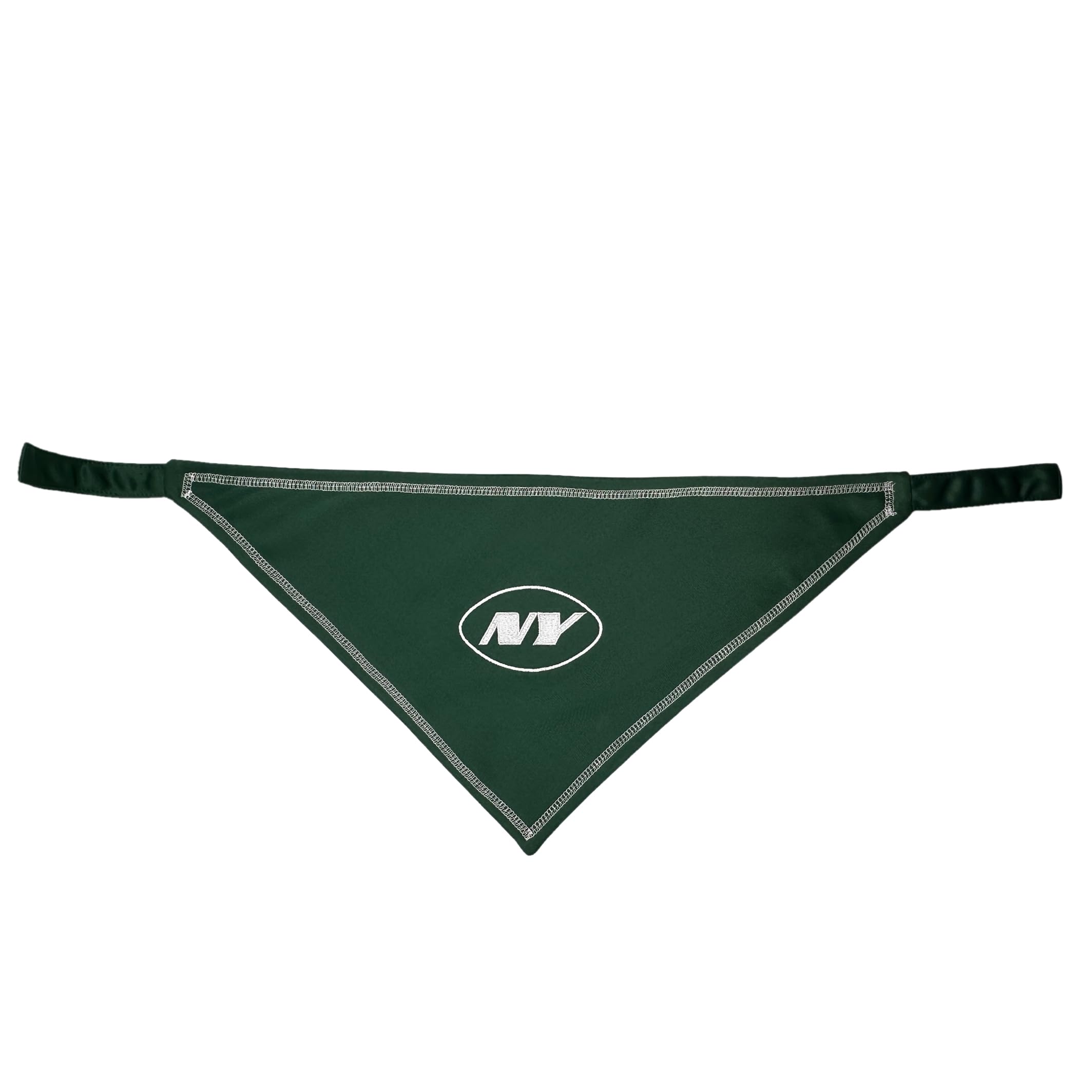 Pets First Nfl New York Jets Tie Bandana, Size Large/X-Large. Dog Bandana Scarf Bib For Pet Cat Dog. The Ultimate Game-Day, Part