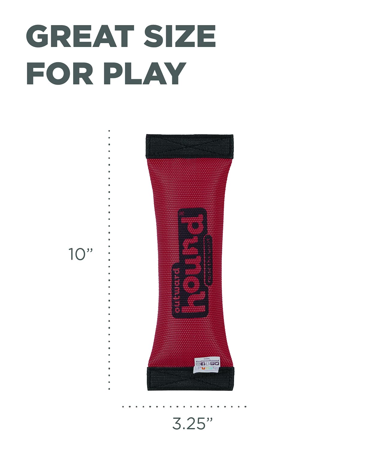 Outward Hound Firehose Fetch Dog Toy, Medium