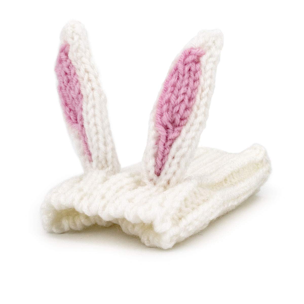 Zoo Snoods Bunny Costume - Knit Easter Dog Snood Ear Wrap For Pets, Warm Neck Cover For Halloween And Winter (Small)