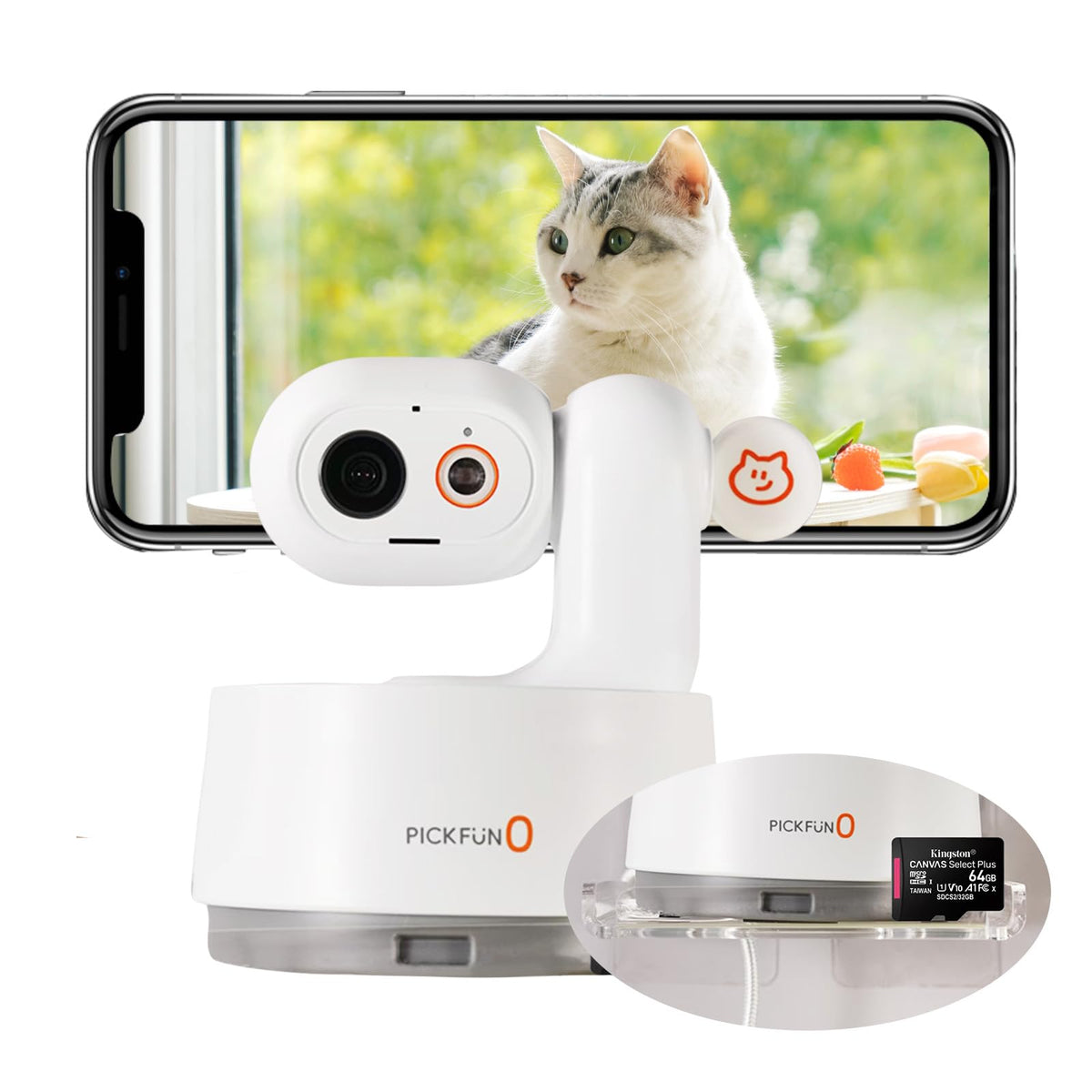 Pickfun 5Mp Hd Pet Camera With Ai Health Report & Auto Video Maker | 1080P Dog/Cat Security Cam With Human/Pet Tracking, 5G+2.4G