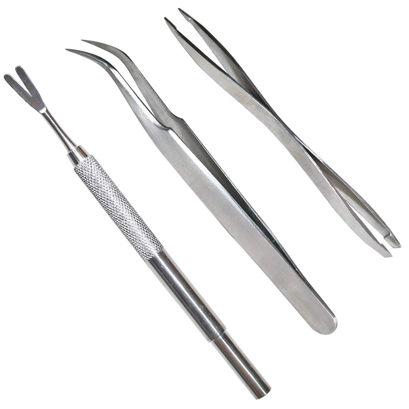 Acronde 3 Pack Tick Remover Tool Set Stainless Steel Tick Remover Kit For Cats And Dogs