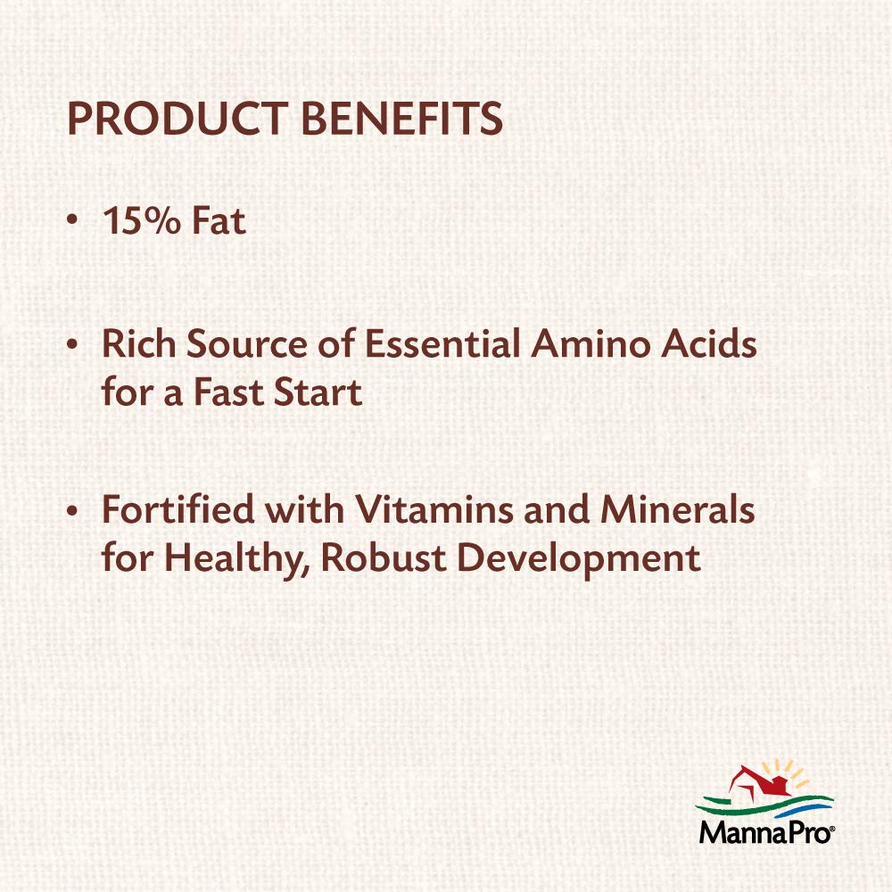 Manna Pro Goat Kid Colostrum Supplement - Feed for First 24 Hours of Life - Helps Promote Healthy Development - Fortified with V