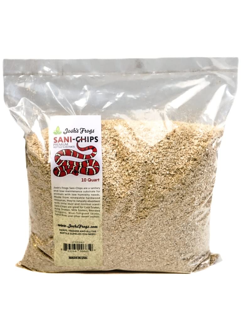 Josh'S Frogs Sani-Chips Aspen Blend Snake Substrate (10 Quart)