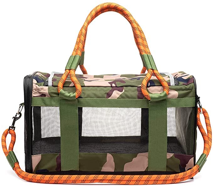 ROVERLUND Airline-Compliant Pet Carrier | Includes Leash | Suitable for Pets up to 20lbs