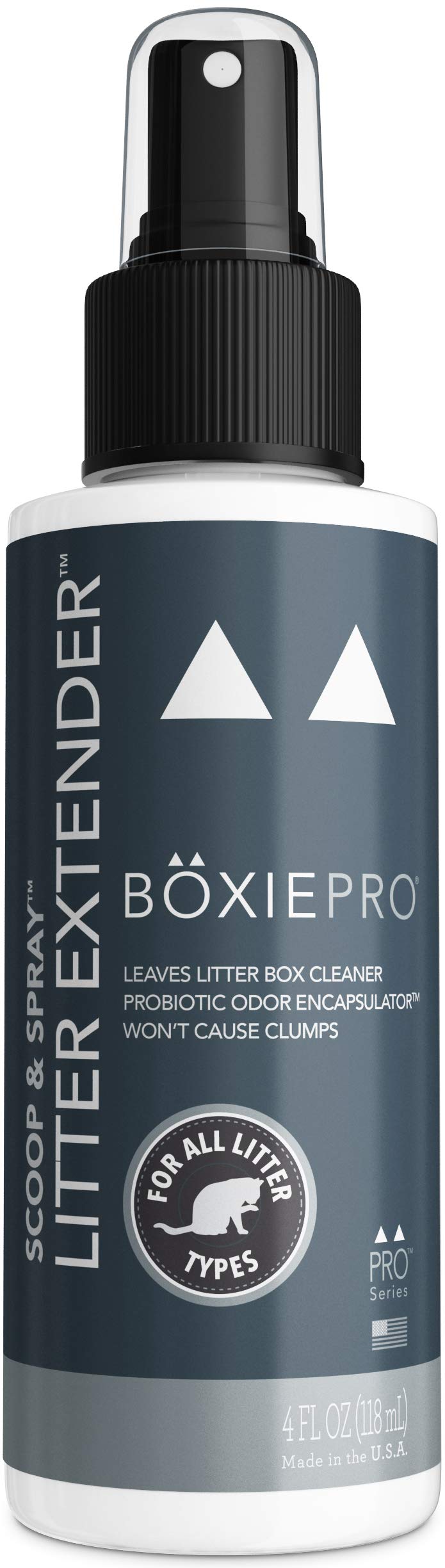 Boxie® Pro™Probiotic Unscented Scoop & Spray™, 4 Oz Boxiecat Litter Extender