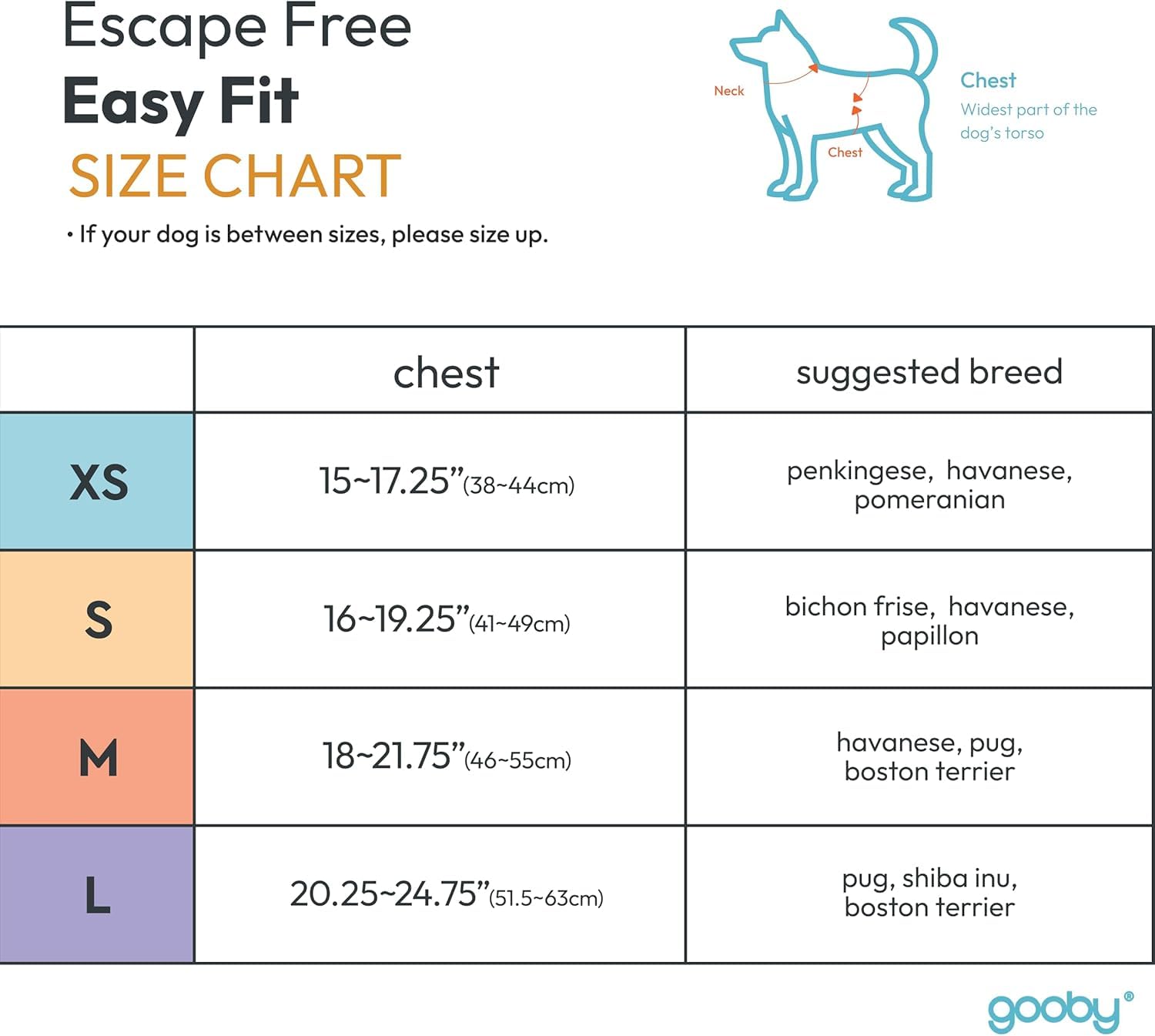 Gooby Escape Free Easy Fit Harness - Purple, X-Small - No Pull Step-In Patented Small Dog Harness With Quick Release Buckle - Pe