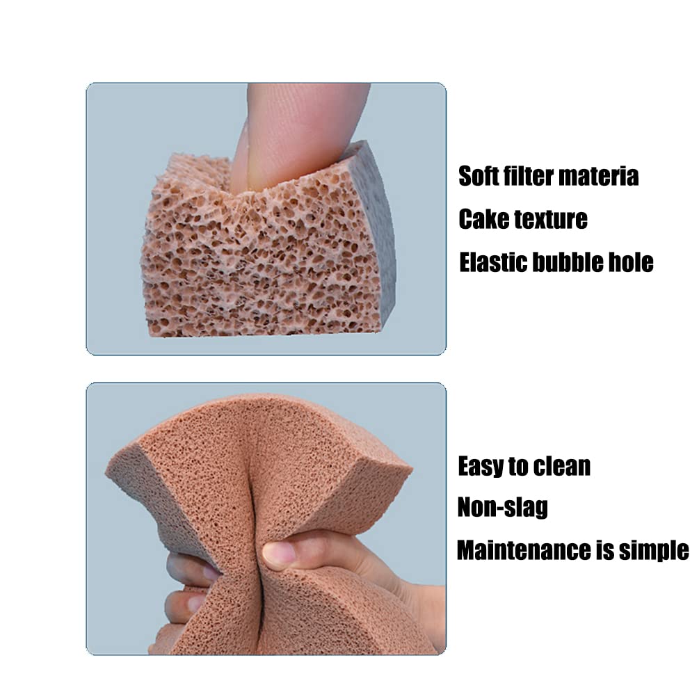 Soyeahz Aquarium Filter Media Bio Balls Resin Foamed Soft Filter Material For Fish Tank 100% Dust Free 2 Inch(Large Size) 4 Pcs