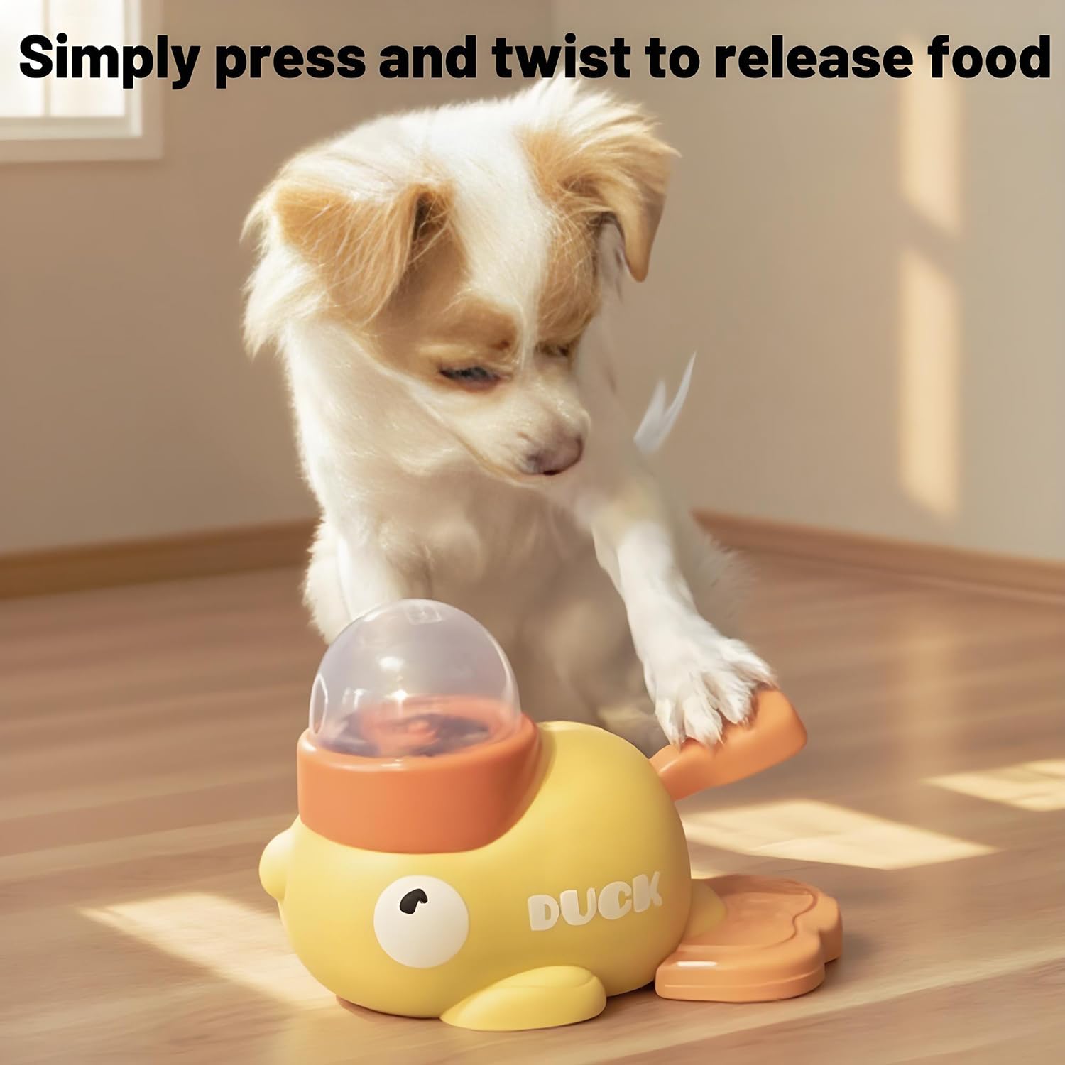 Dog Puzzle Toy with Adjustable Difficulty - Interactive Treat Dispensing Game for Mental Enrichment, Indoor Boredom Buster & Slo