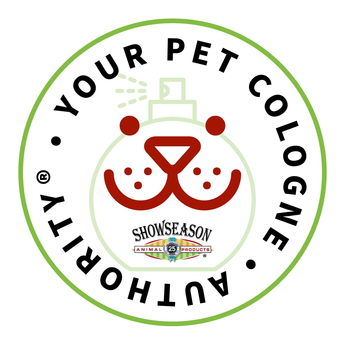 Showseason Juicy Fruity Dog Cologne 2.5 Oz. | Travel Size | Dog Perfume Long Lasting | Deodorizing Spray