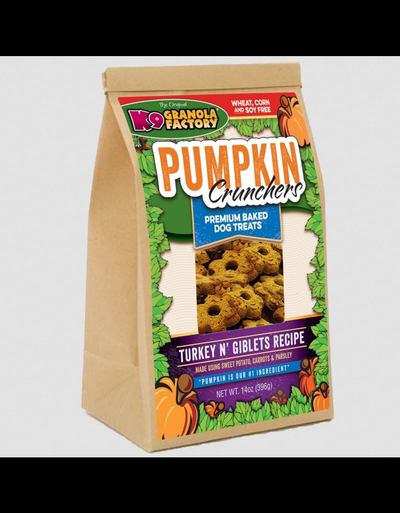 K9 Granola Pumpkin Crunchers; Turkey N Giblet Recipe 14oz