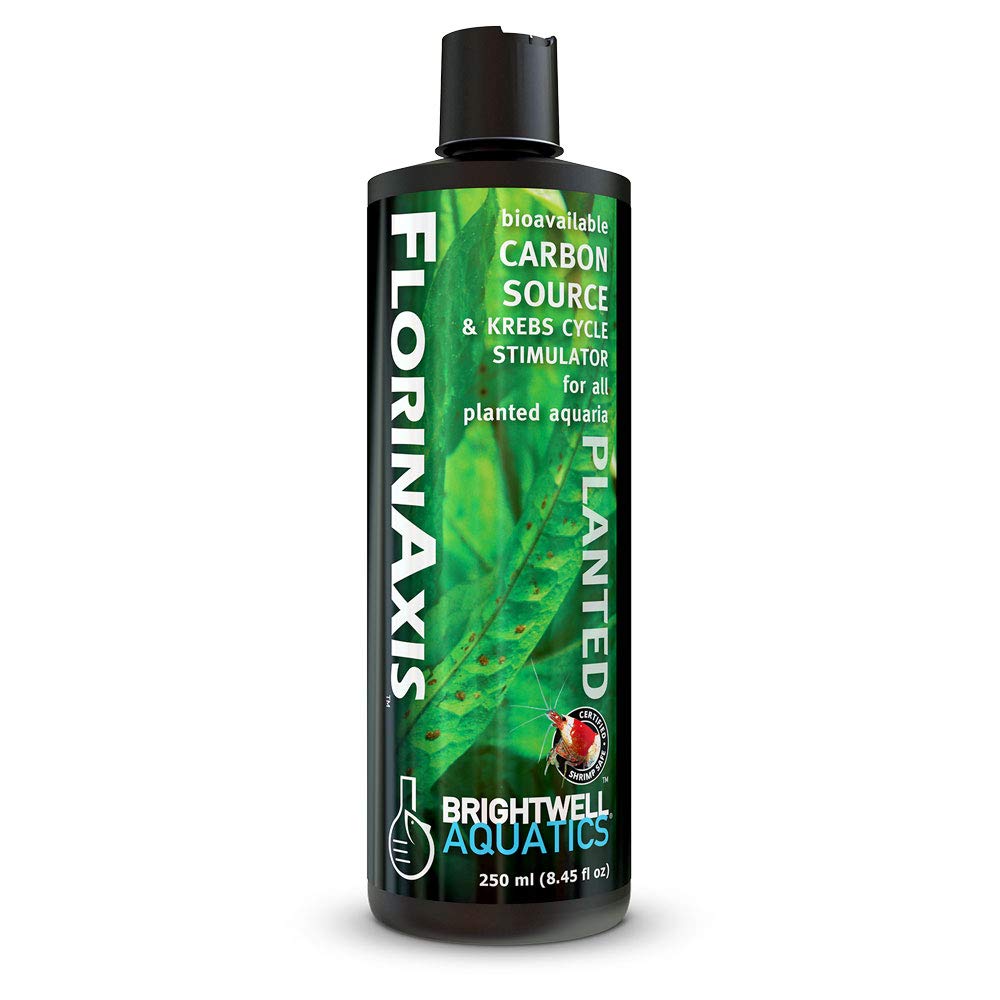 Brightwell Aquatics Florinaxis - Carbon Source & Krebs Cycle Stimulator For All Planted Aquaria, 250 Ml, Green