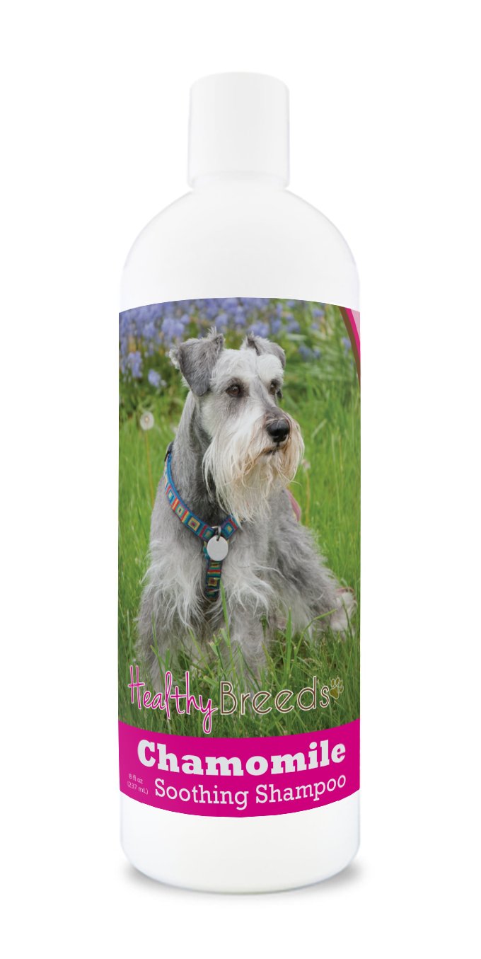 Healthy Breeds Miniature Schnauzer Chamomile Soothing Dog Shampoo 8 Oz