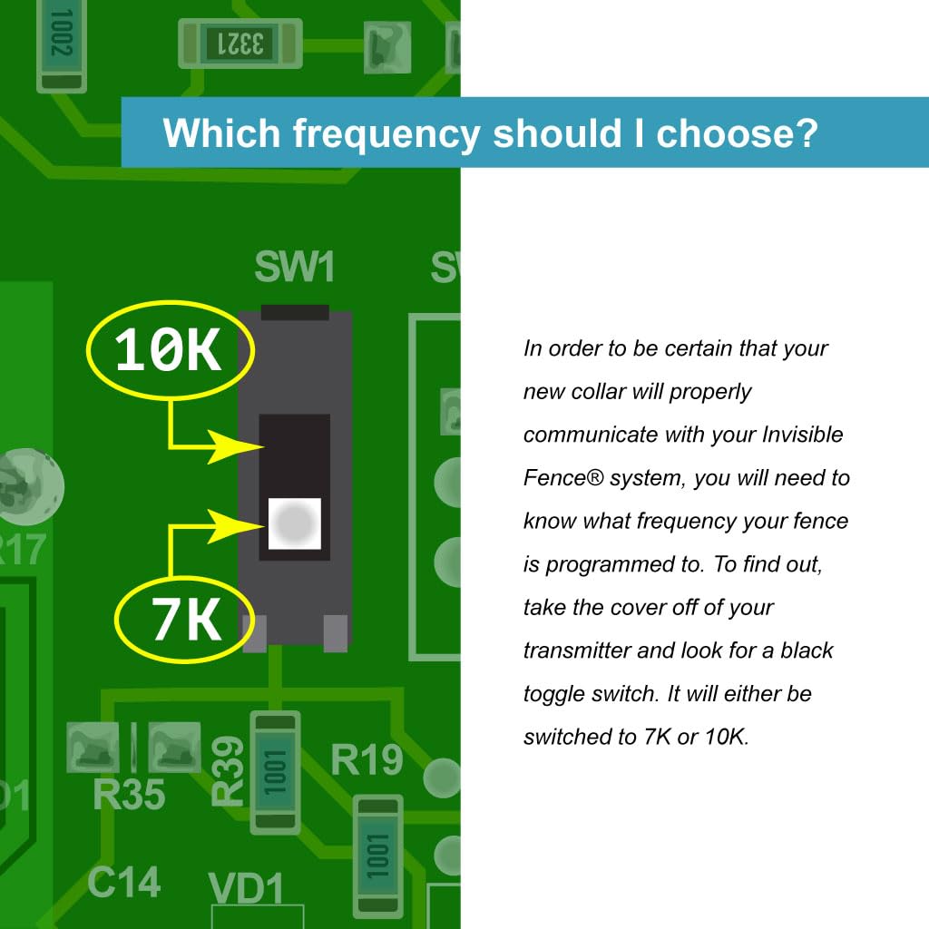Perimeter Technology - R21 Invisible Fence Compatible Dog Collar - 7K Frequency