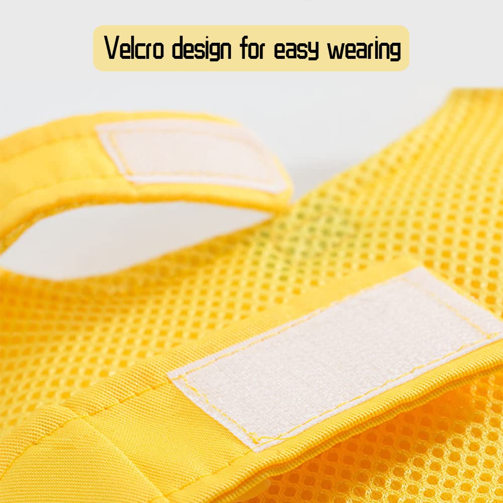 Nacoco Small Dog Bee Harness And Leash Set - Cat Costume Pet Funny Walking Vest For Small Dogs, Cats And Puppy (M)