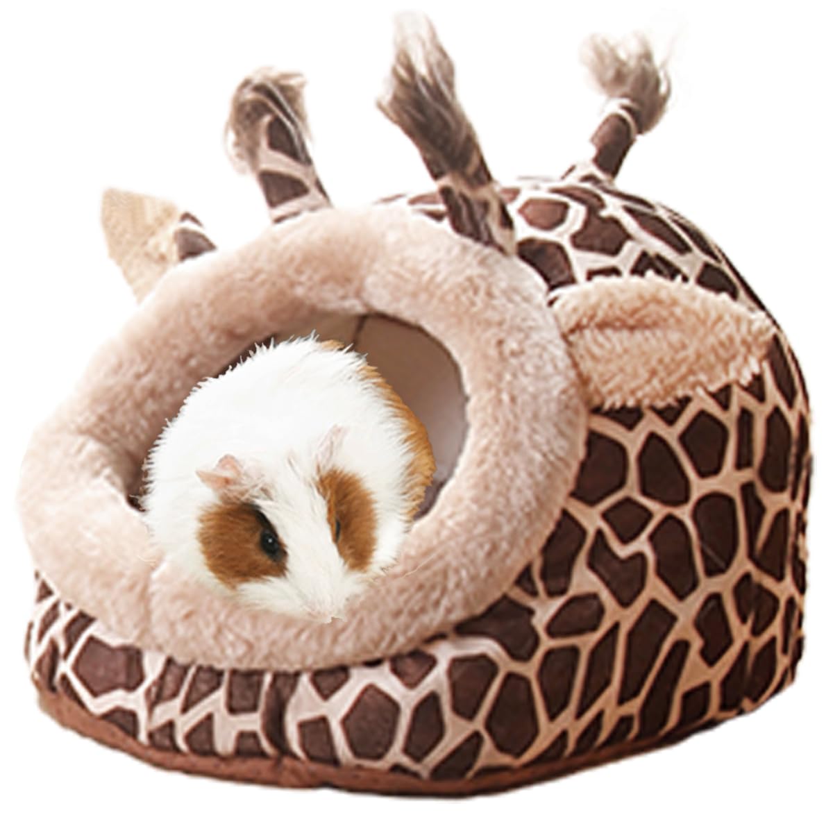 Eaedmy Guinea Pig Rat Bed Hideout For Rat Bearded Dragon Hedgehog Ferret To Sleep And Hide, Guinea Pig Cage Accessories Habitat 