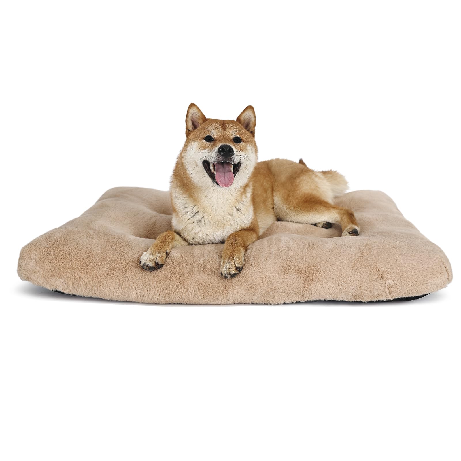 Dog Beds For Large Sized Dog Washable Fit Metal Crates Machine Washable 36 Inch Pet Crate Pad With Anti-Slip Bottom,Extra Soft K