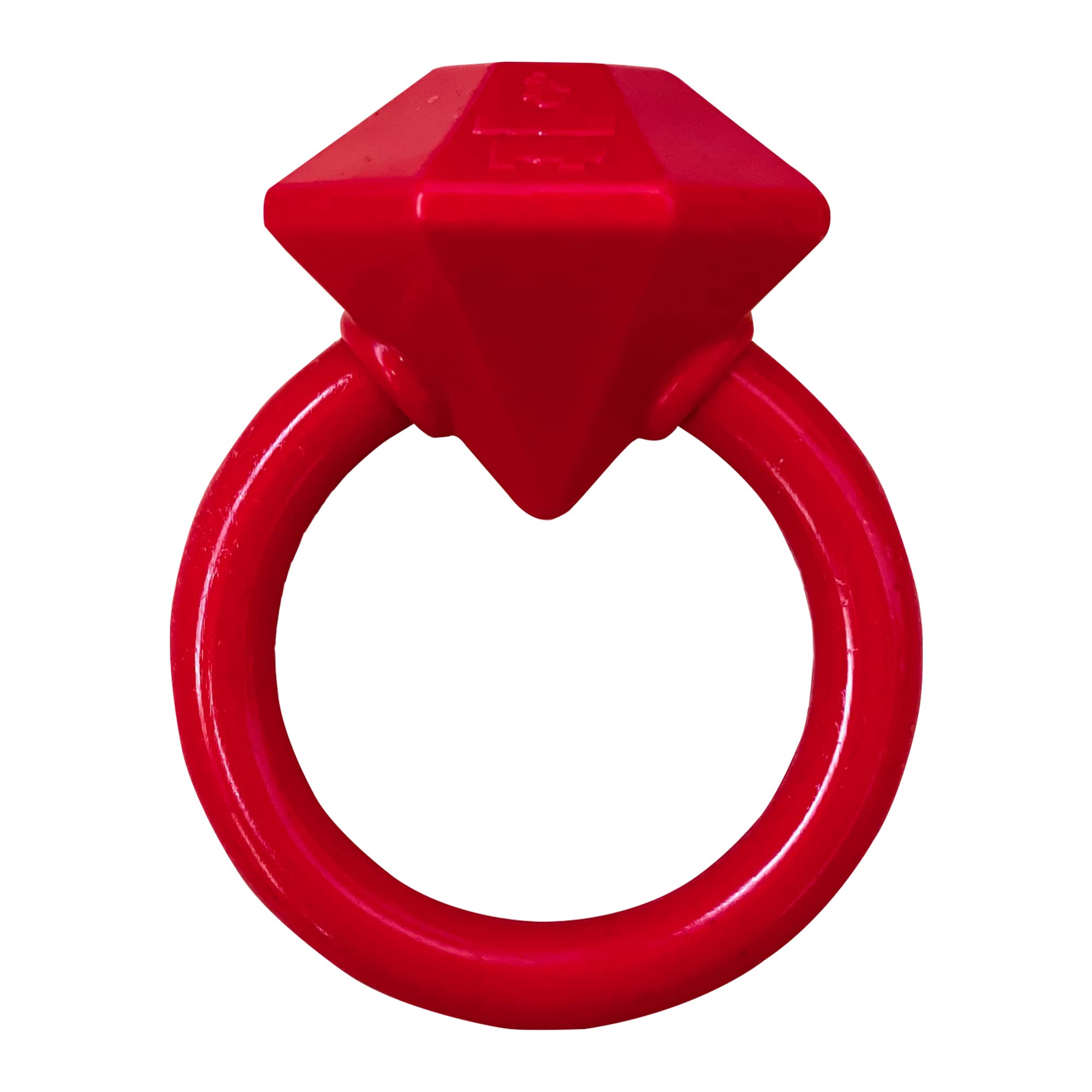 Diamond Ring Durable Teething Ring for Puppies and Aggressive Chewers