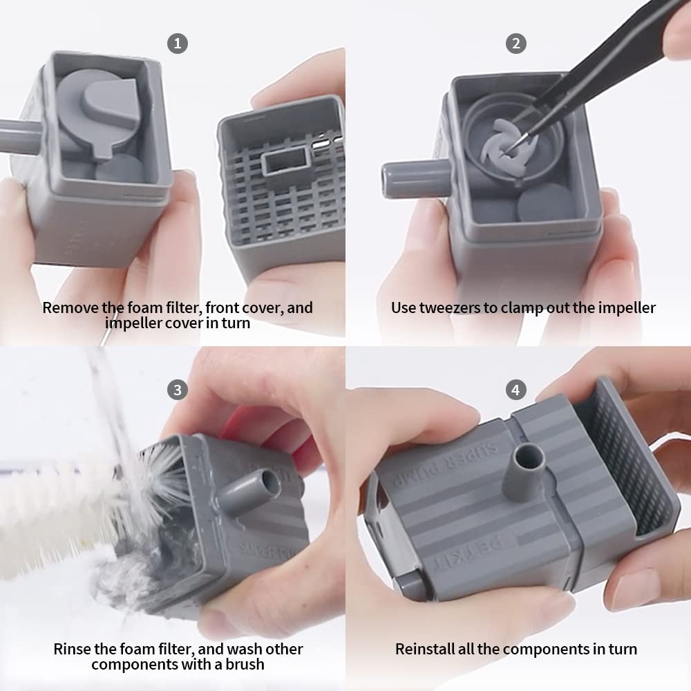 PETKIT Replaced Pump for All PETKIT Wireless Pump Water Fountains, Replacement Wireless Pump for EVERSWEET MAX/EVERSWEET 3 PRO/S