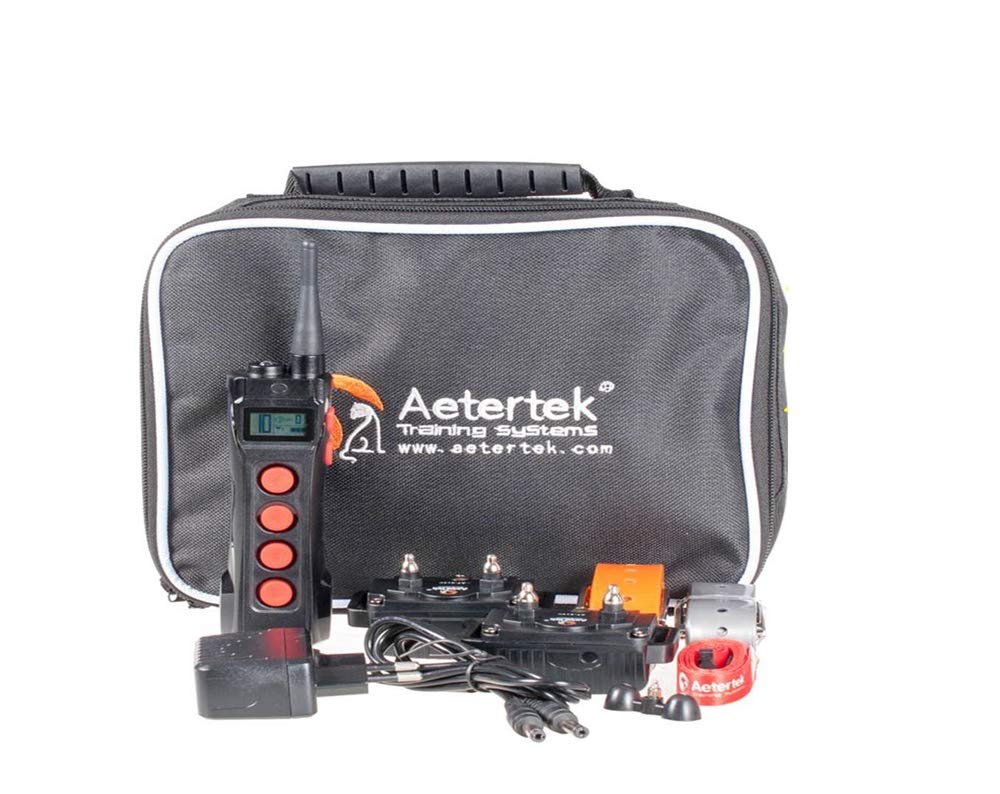 Aetertek 919C-2 1100 Yard 10 Level 2 Dog Training Anti Bark & Waterproof Collar