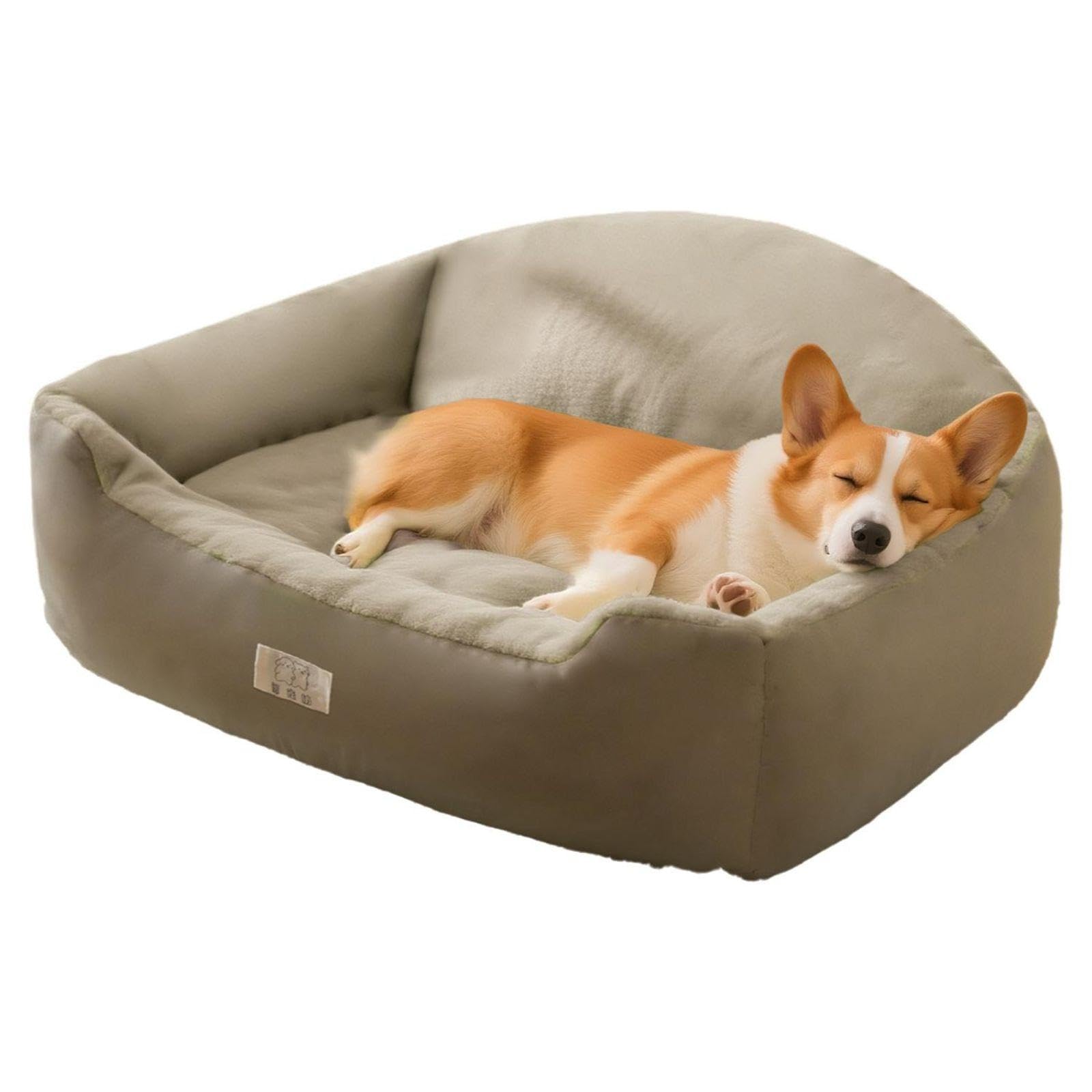 HEAVENGLOW Dog Bed, Orthopedic Sofa Bed for Large Dogs, Removable cleanable Cover, Calming Design, NonSlip Bottom, Suitable for