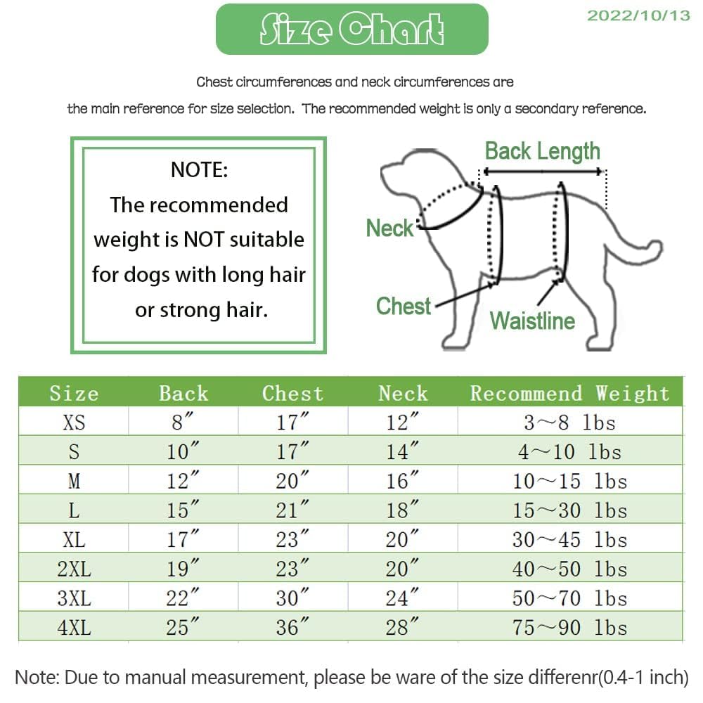 Hotumn Dinosaur Dog Halloween Costume Pet Dino Hoodie For Large Dogs (Xxxx-Large, Green)