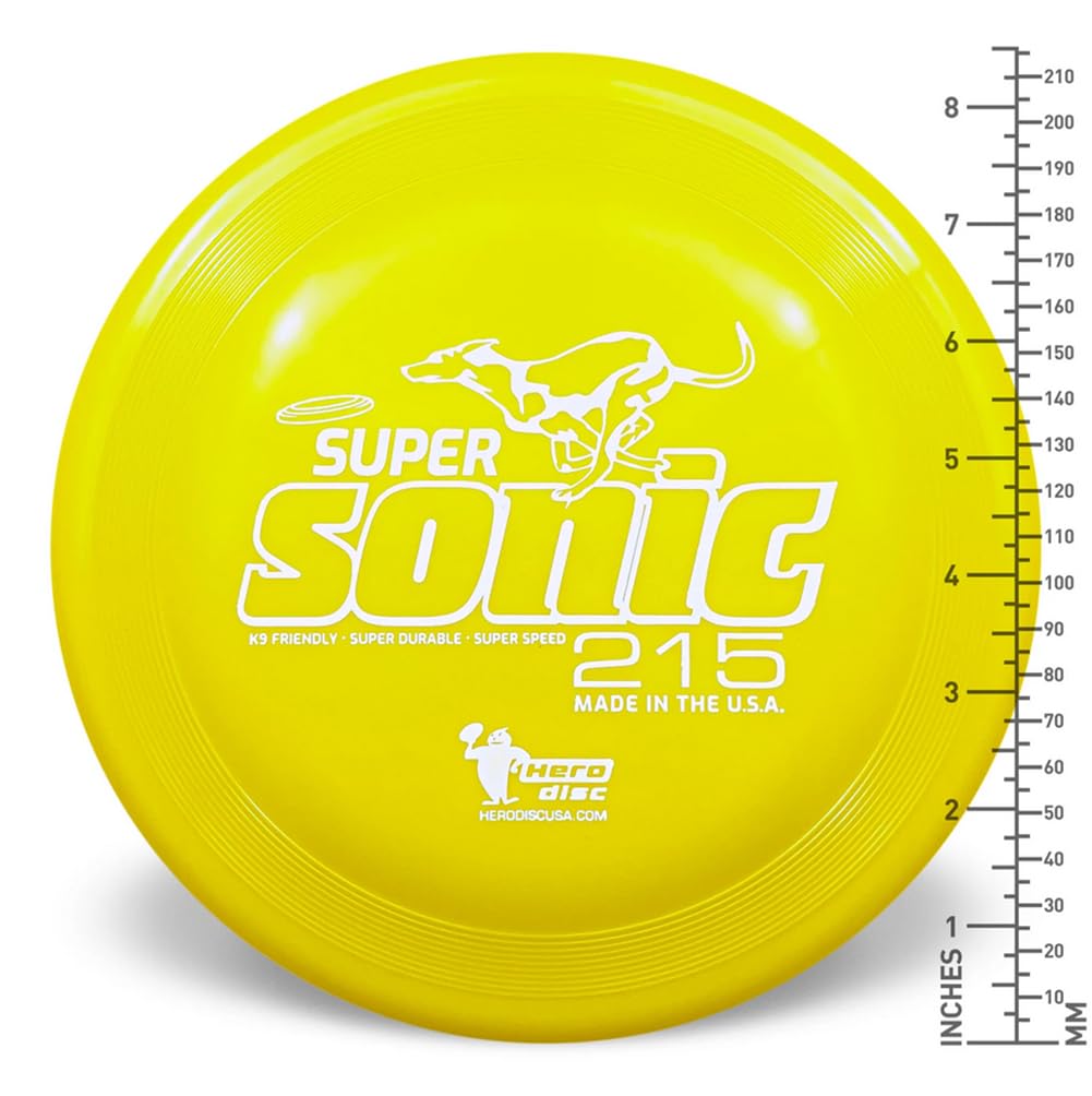 Hero Disc Super Sonic (Taffy) 215Mm Dog Disc Orange