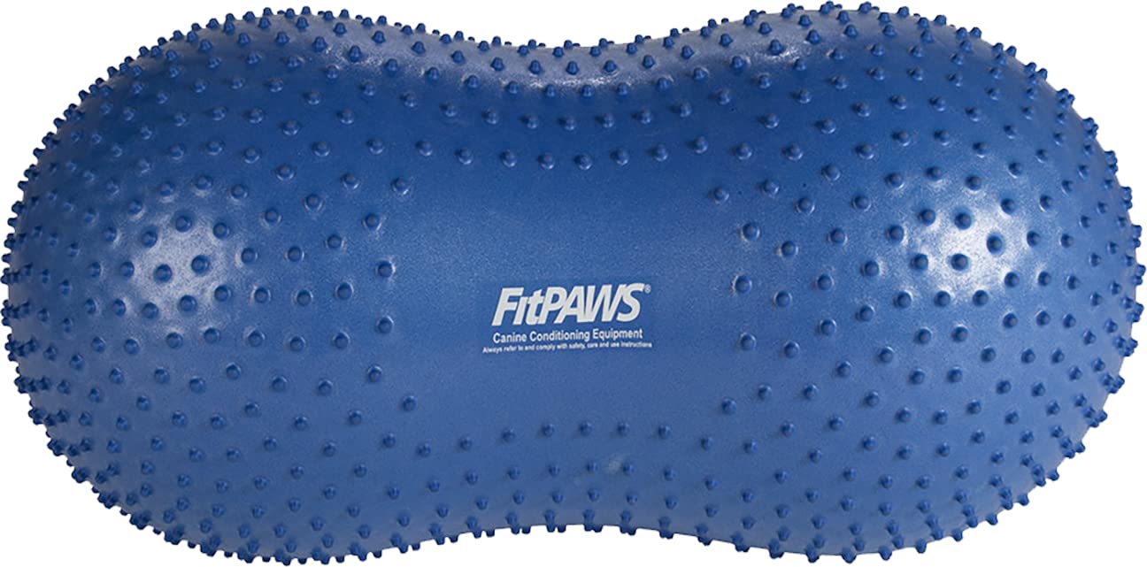 Fitpaws® Trax™ Balance Peanut – 60Cm/24” | Dog Exercise Equipment For Fitness & Rehabilitation | Workout Tool For Strength, Core & Stability