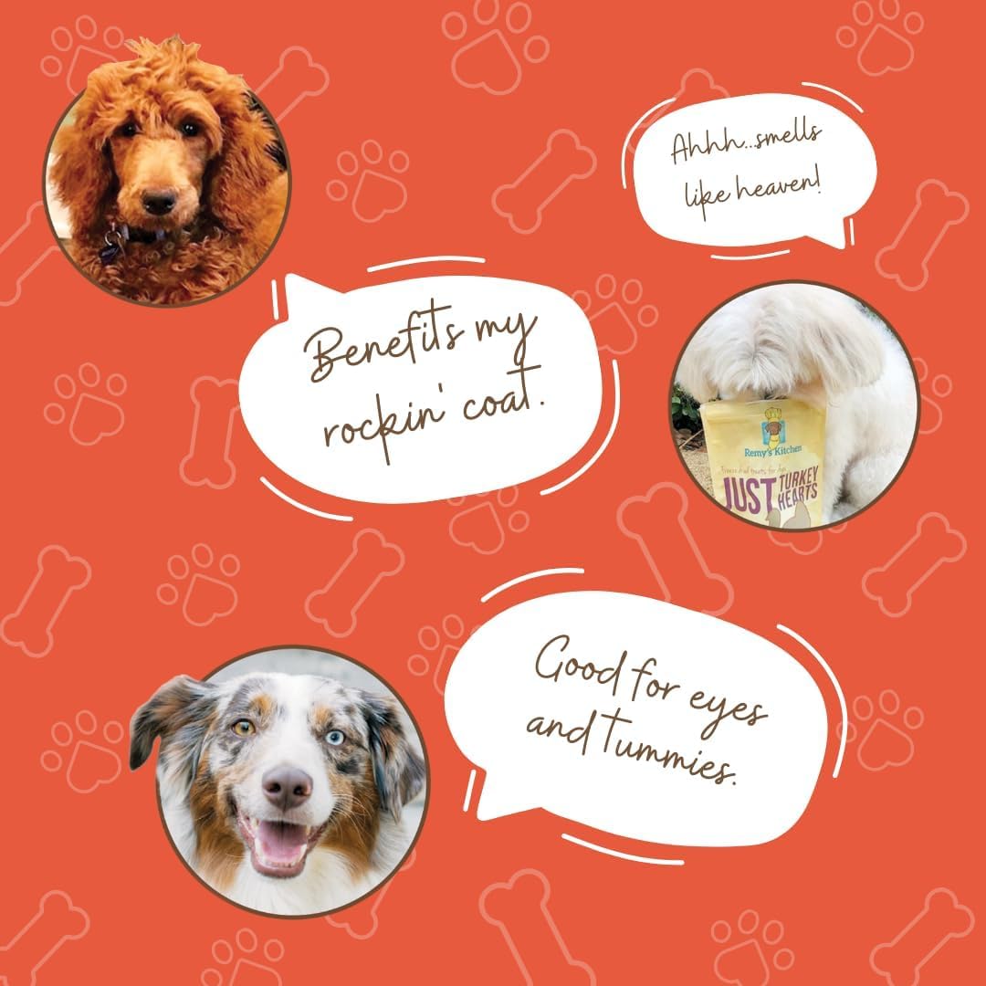 Remys Kitchen Just Bison Liver Freeze Dried Dog Treats USA Sourced and Small Batch Made - Human-Grade, All Natural Single Ingred