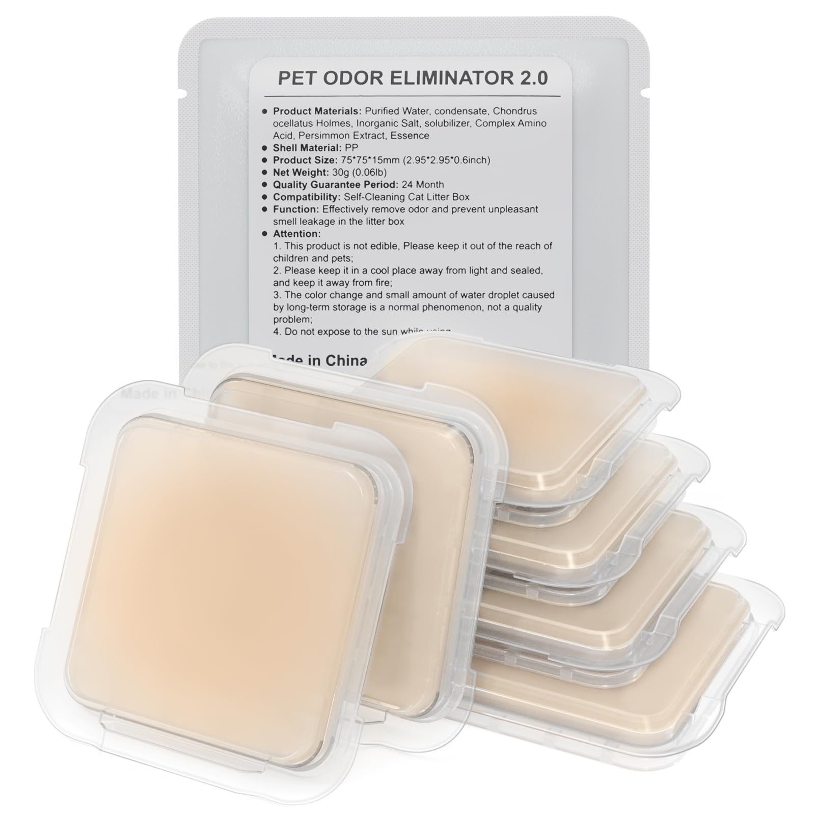 Waatoos Smelling Fresh With N50-2.0 Odor Eliminator Exclusive For Pura Max Automatic Self-Cleaning Cat Litter Box - Cat Toilet O