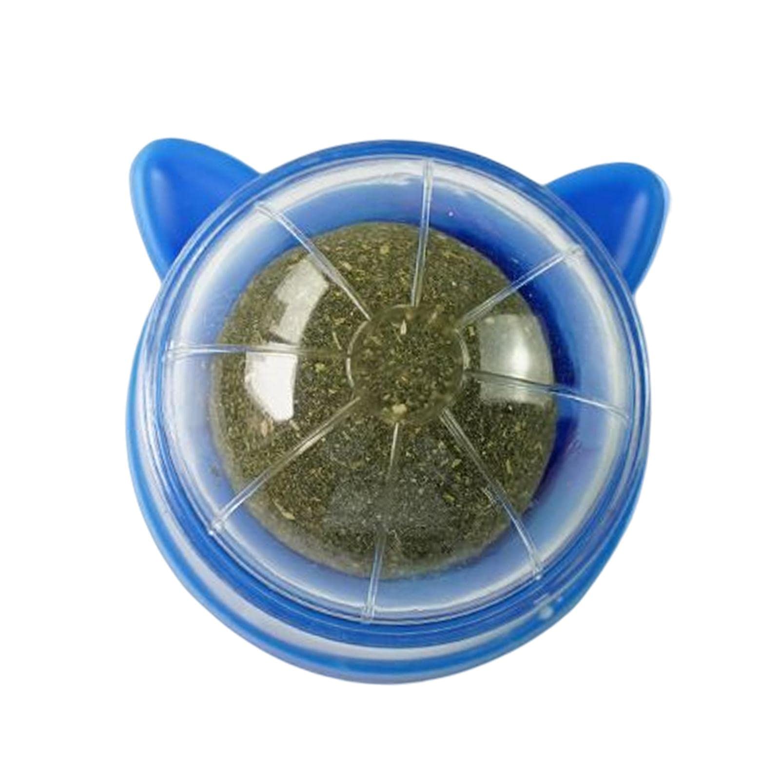 Atorse Catnip Ball Toys Teething Toy Snack Pet French Windows With Lid Chew Cat Toy Style A