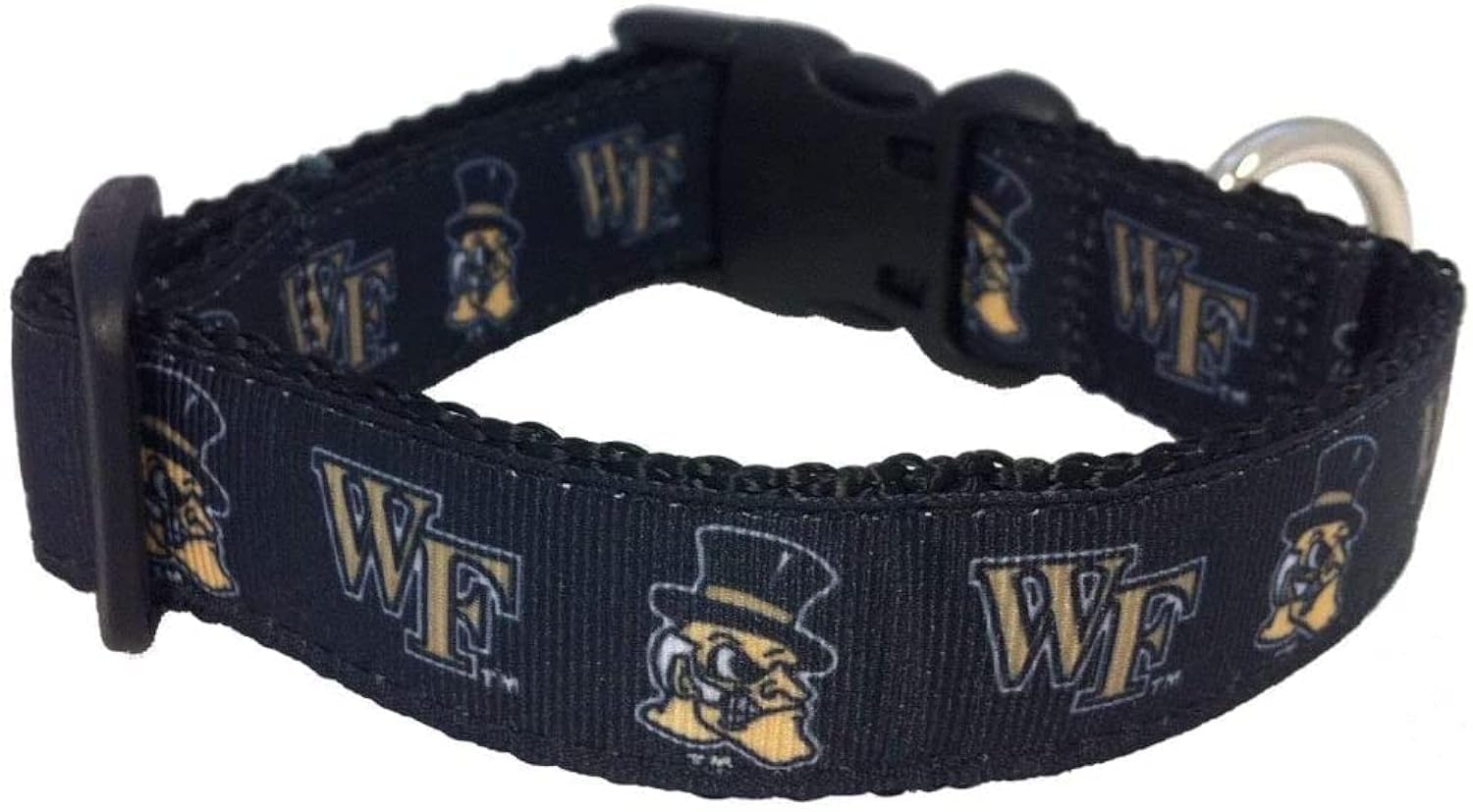 College Dog Collar (Small, Wake Forest)