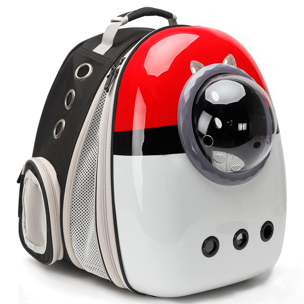 Front Expandable Cat Backpack Carrier, Large Cat Backpack Fits Up To 20 Lbs, Backpack For Cats Kitten Small Puppy, Airline Appro