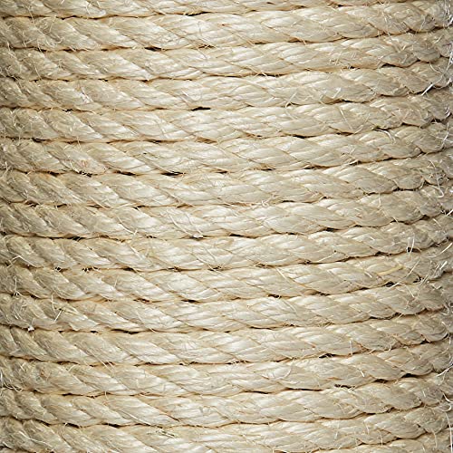 Midwest Homes For Pets Cat Scratching Post | Forte Huge Scratching Post W/Extra-Durable Sisal Wrap, Brown & Tan, Giant Xxl Cat Post