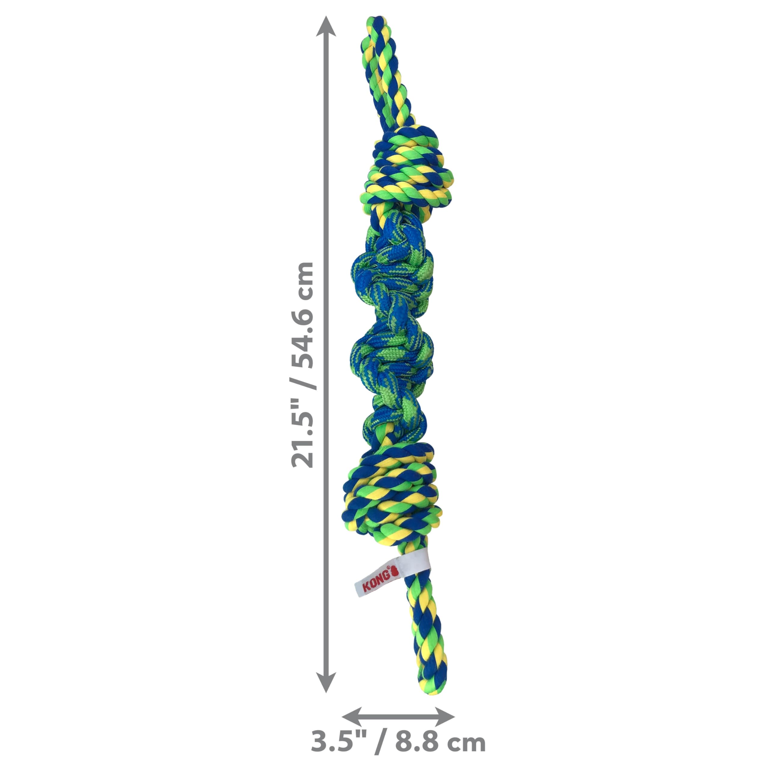 Kong Rope Bunji Dog Toy, Assorted (Large)