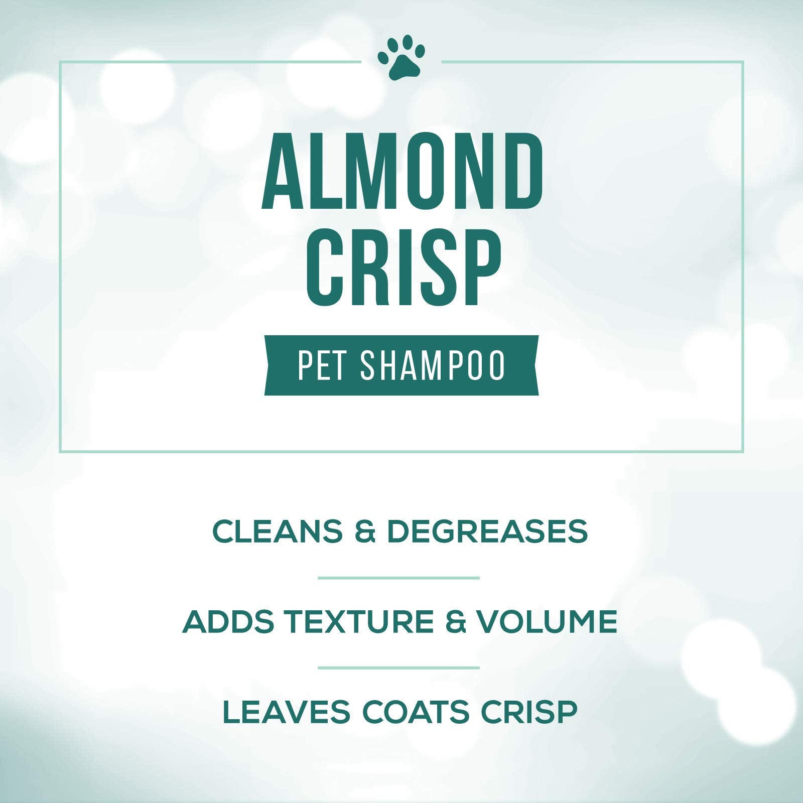 Nature'S Specialties Almond Crisp Ultra Concentrated Dog Shampoo For Pets, Make Up To 4 Gallons, Natural Choice For Professional Groomers, Texturizing And Volumizing, Made In Usa, 16 Oz