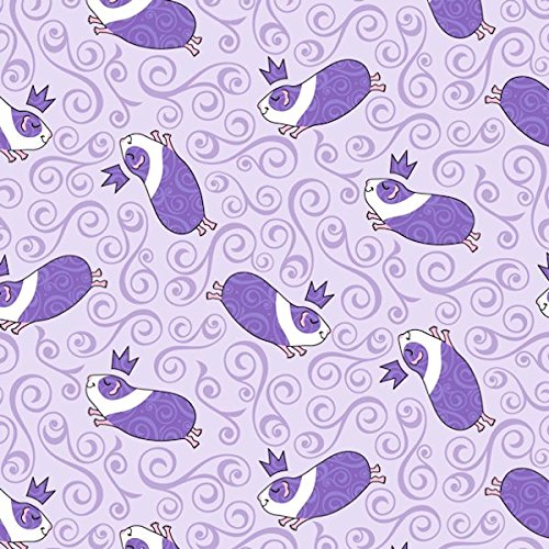 Washable Fleece Cage Liner, Pad, Bedding For Midwest Guinea Habitat - Replaces Shavings (Royal Pig/Purple)