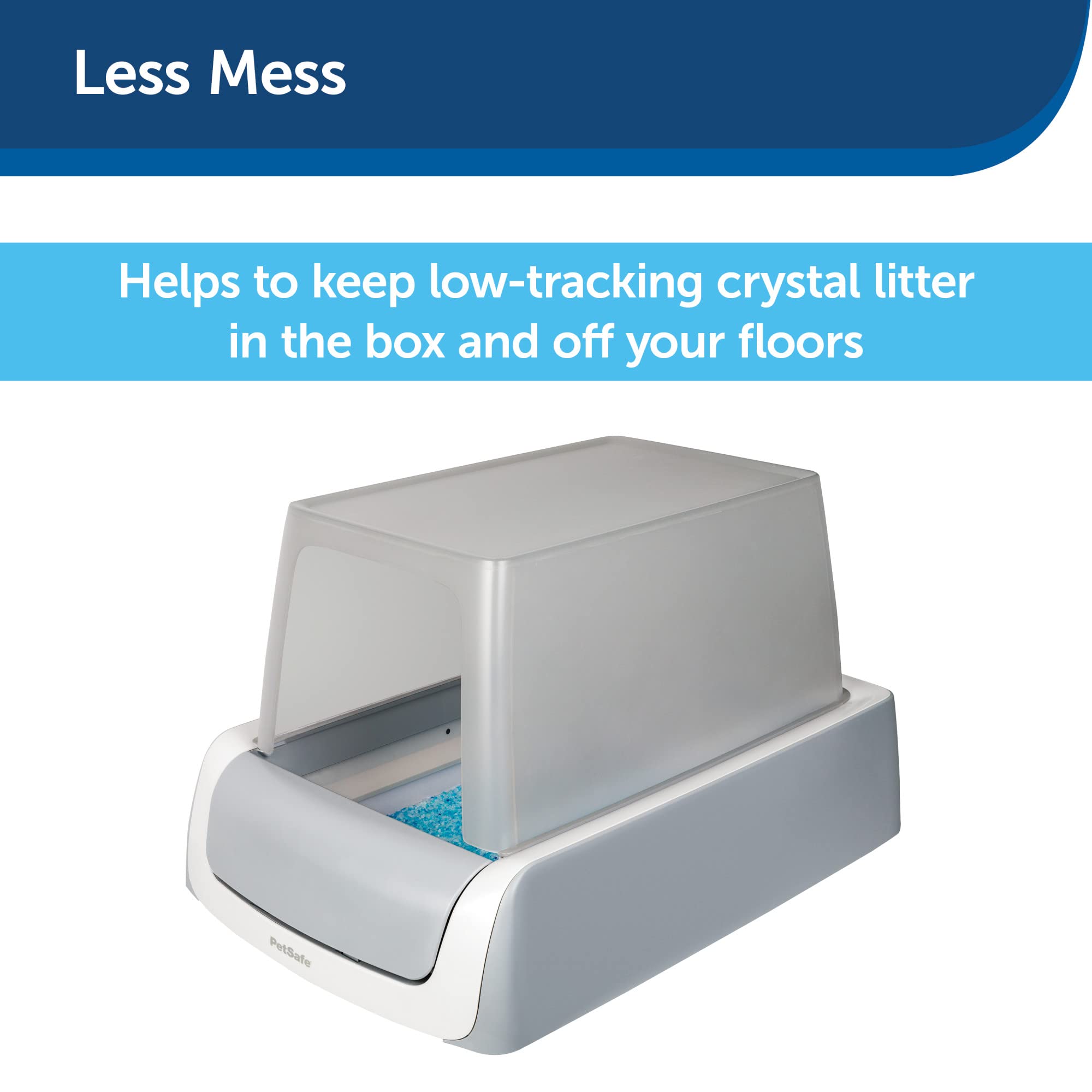 Petsafe Scoopfree Litter Box Privacy Hood, Cover Works With Second Generation Scoopfree Self-Cleaning Litter Box, Lid For Odor C