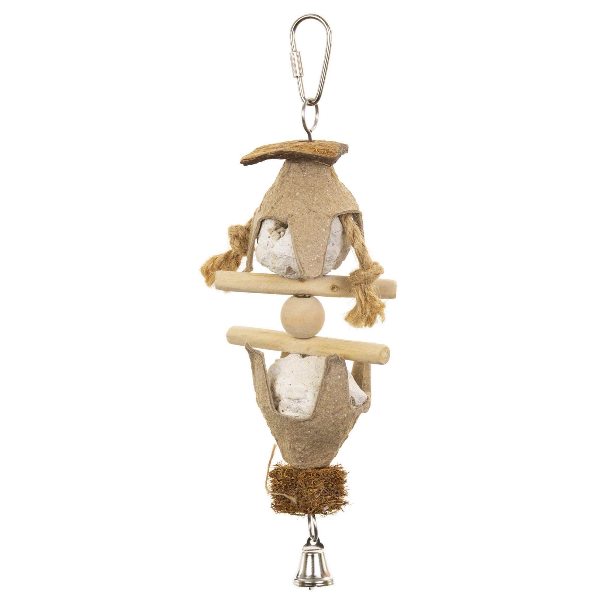 Prevue Pet Products Naturals Duchess Bird Toy - Ideal for Parrots, Conures, Cockatiels, Budgies, and Small to Medium Birds, Hang