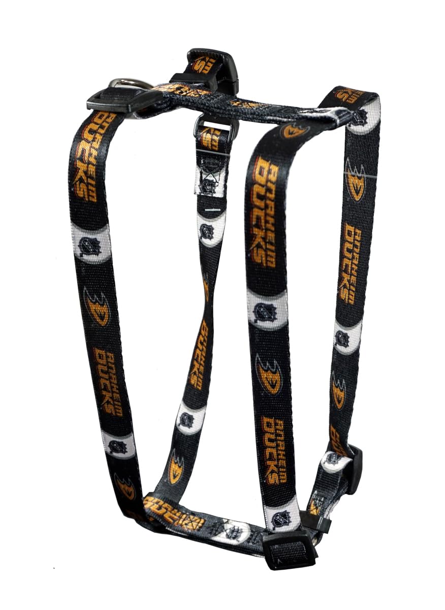 Hunter Mfg 5/8-Inch Anaheim Ducks Adjustable Harness, X-Small
