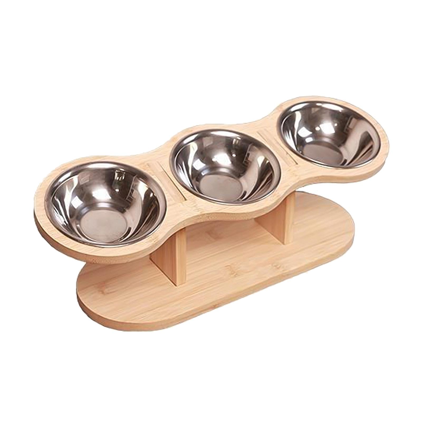 Atorse Elevated Tilted Cat Bowl Pet Food Water Dish Indoor Watering Raised Dog Bowl|Pet Supplies|Dog Supplies|Dishes, Feeders &