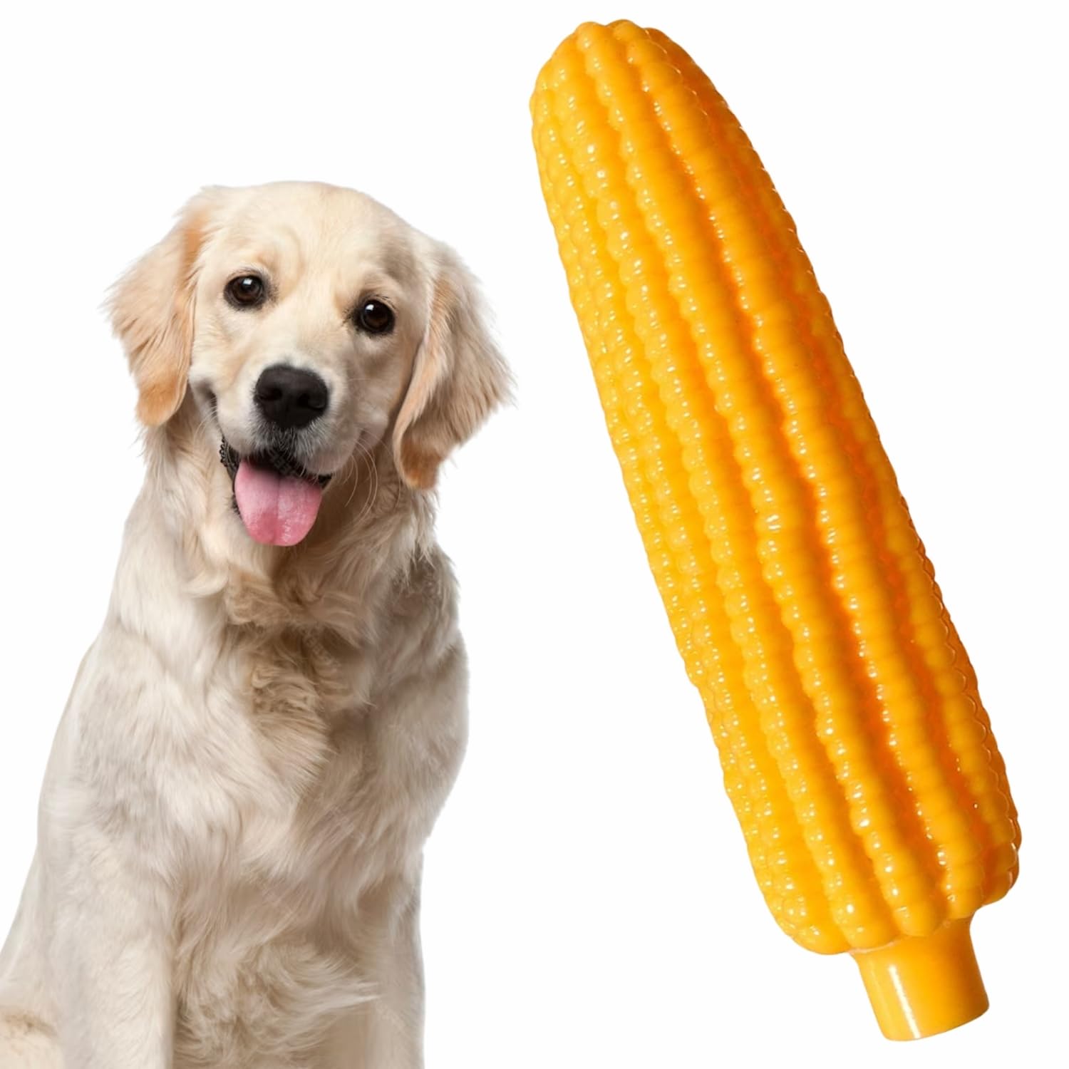 Western Era Long Corn Squeaky Toy Interactive Plush Toy, Unleash Fun in Your Furry Friend, Buddy for Dogs & Cats, Perfect for P