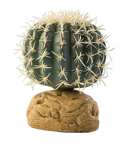 Exo Terra Barrel Cactus Terrarium Plant, Small
