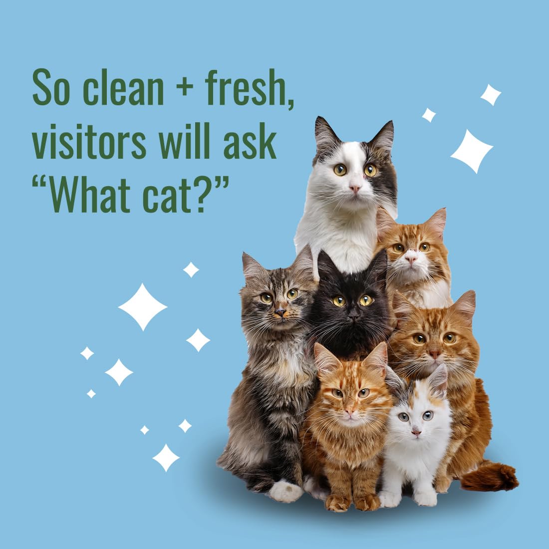 Citrus Magic Pet Odor Control Paws For Litter, Fresh Linen, 6-Count, Pack Of 2