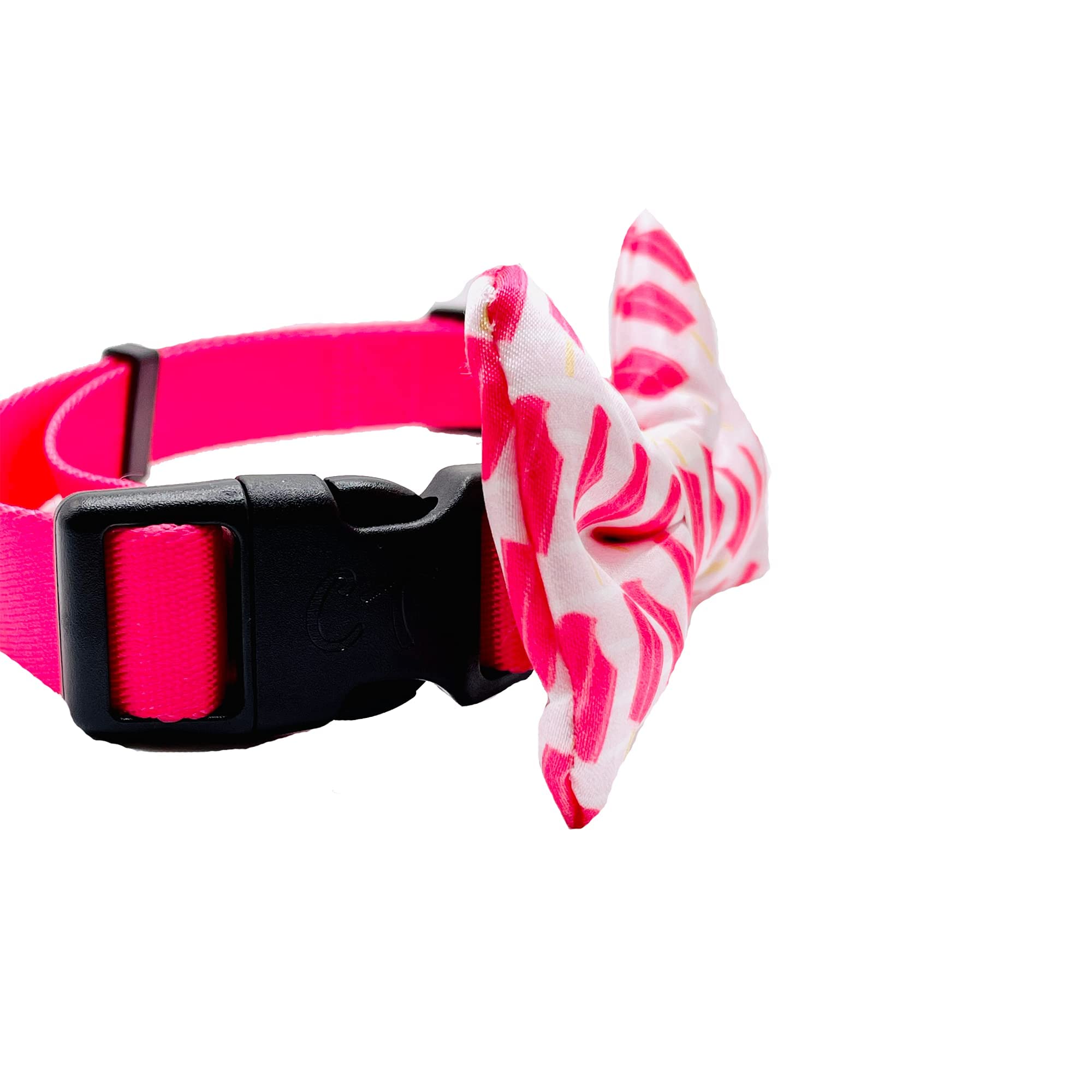 Ice Pops Pattern Dog Bow Tie