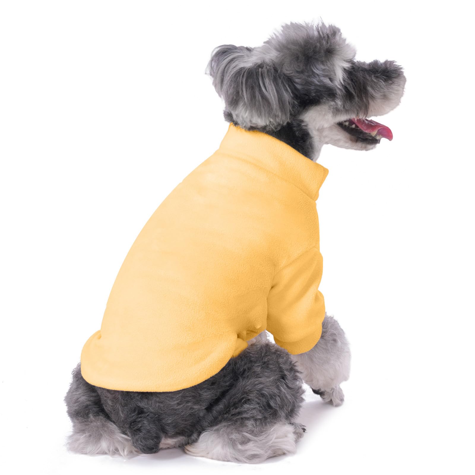 GYALAPERI Dog Sweater, 3 Pack Dog Sweaters for Small Dogs Girl Boy, Ultra Soft Warm Puppy Clothes Coat for Winter (Camel+Beige+Y