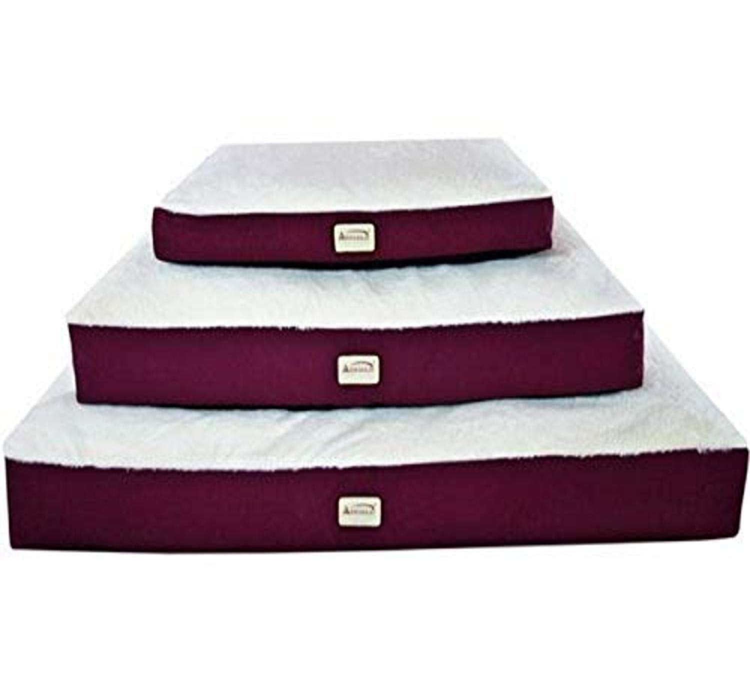 Armarkat Pet Bed Mat, 60 x 43 x 8/XX-Large, Ivory (M02HJH/MB-XXL)